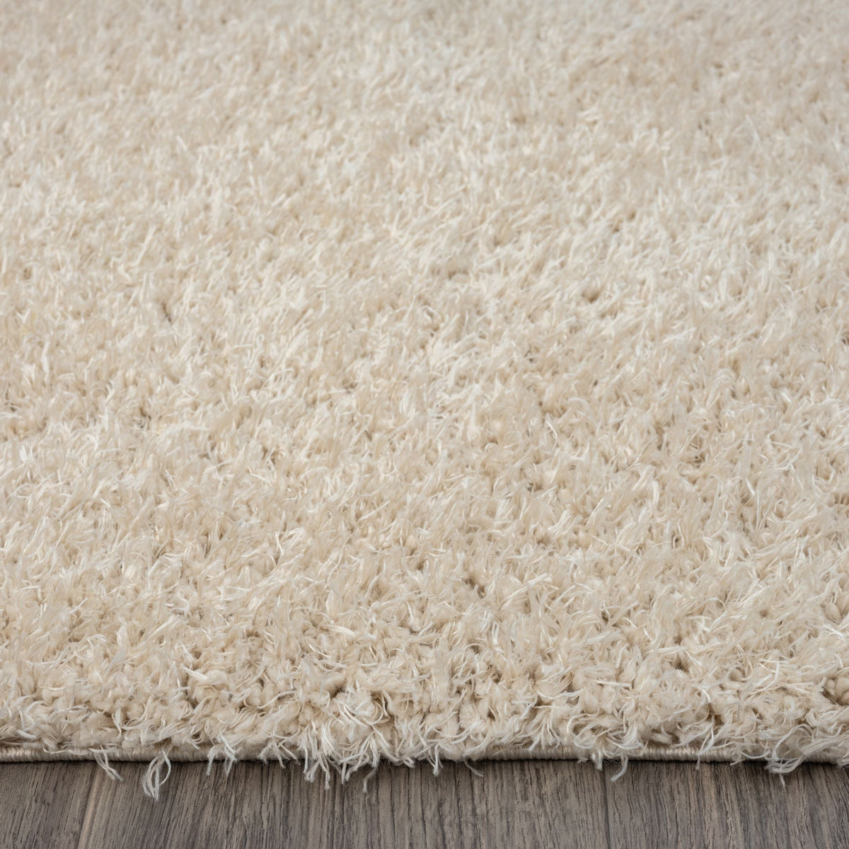 Fleecy 394 Fawn Shaggy Rug