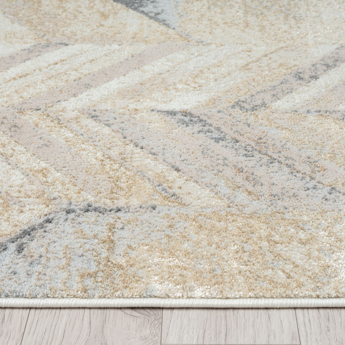 Amber 188 Stone Abstract, Geometric Rug