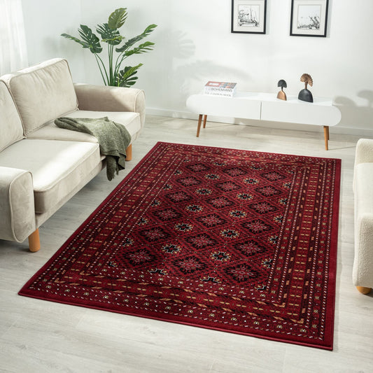 Royal 521 Red Traditional, Classic Rug