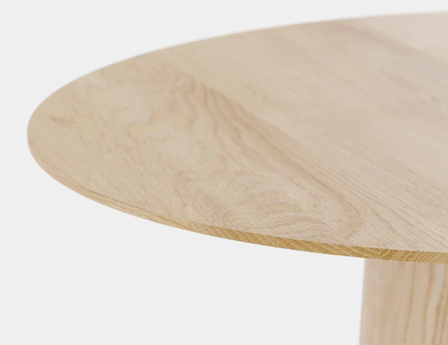 P.O.V. Table 460 Round - Natural Oak - By TON
