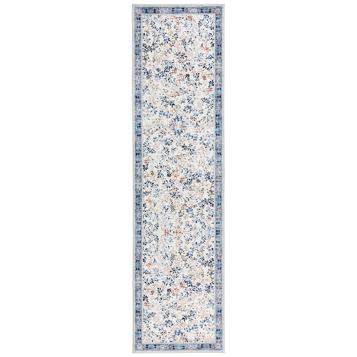 Sherry Vine Washable Rug - Multi & Ivory