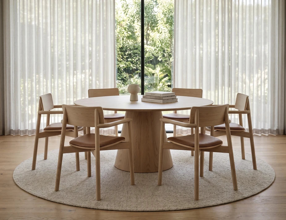 Circa Dining Table - Round - Natural Ash - 140cm