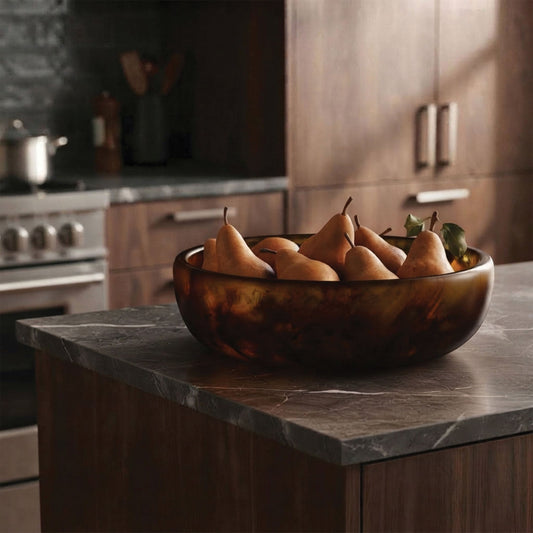 Urban Attitude GAB Extra Large Bowl 59.5 Wide by 12.5 Height - Dark Cocoa