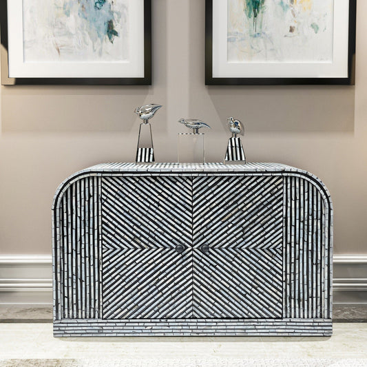 Valentina Mother of Pearl Inlay Sideboard 100cm