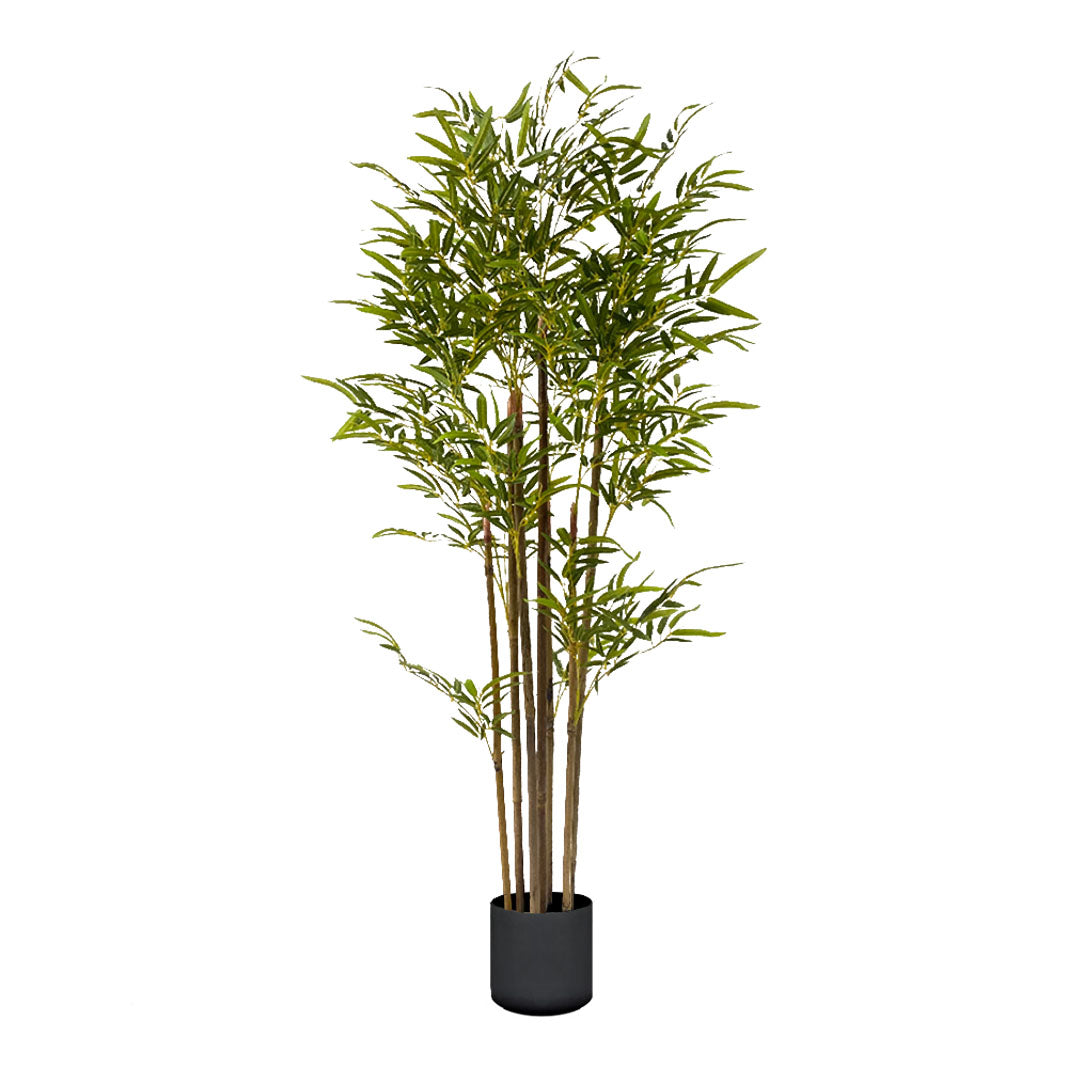 Artificial Lucky Bamboo Plant 120cm with 7 Branches
