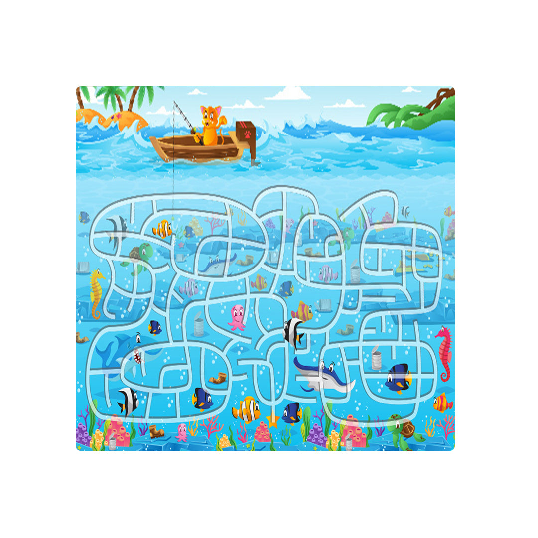 Kids Street Map Play Rug 120x180cm - Design 5