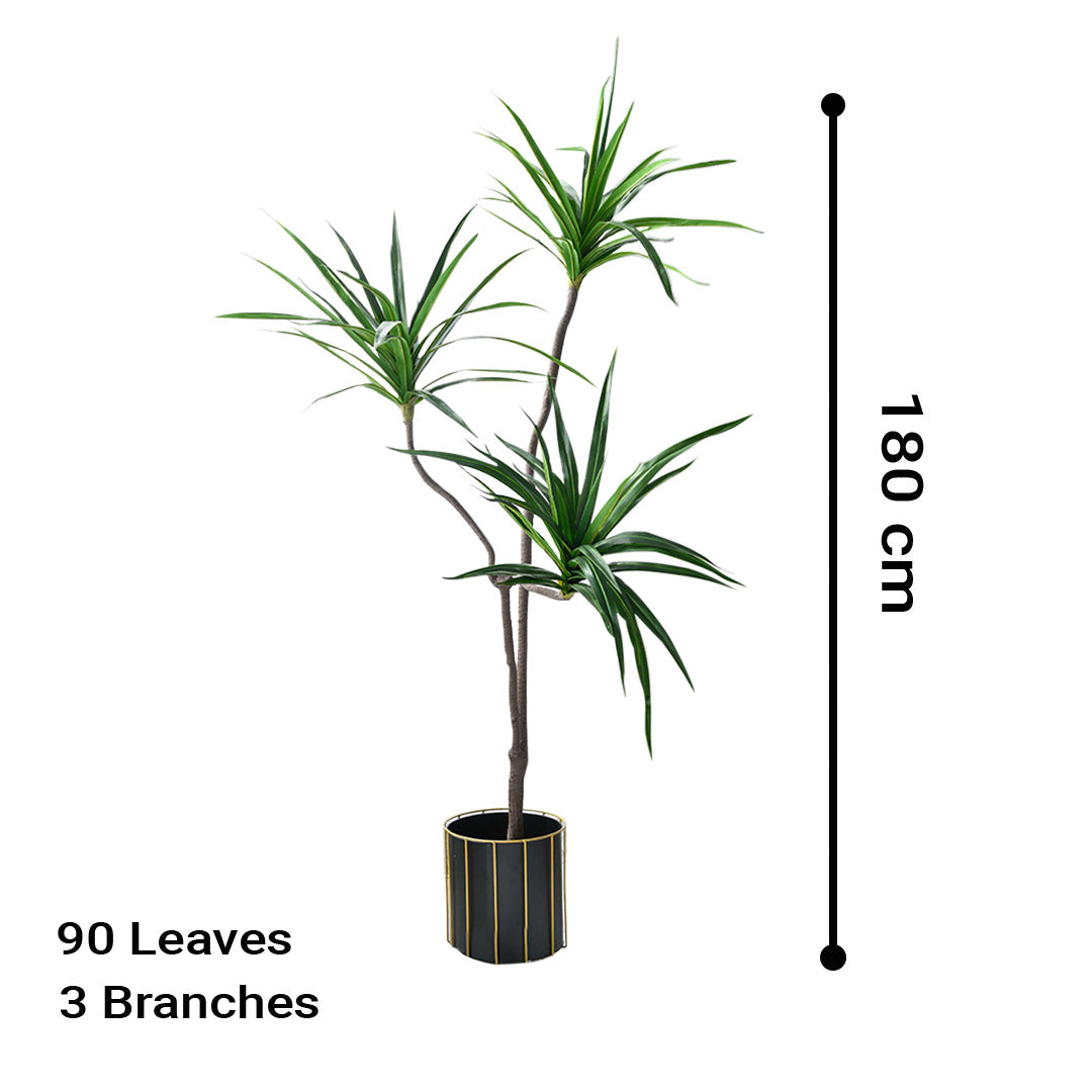 Artificial Brazilian Ironwood Tree 180cm with 3 Heads