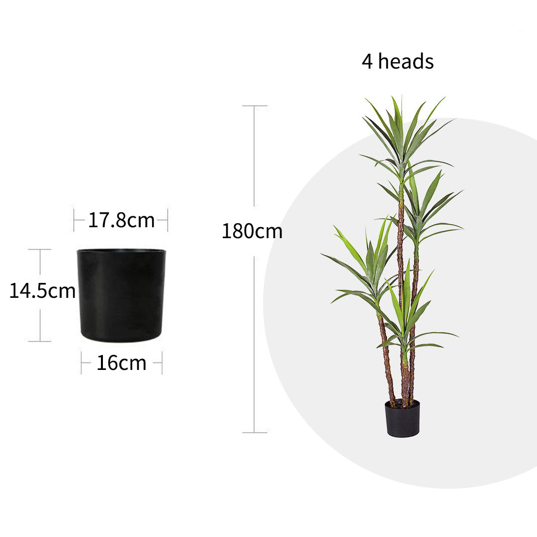 Artificial Dracaena Yucca Tree 180cm