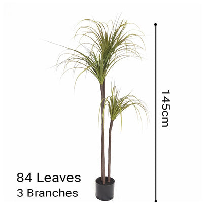 Artificial Dracaena Tree 145cm with 4 Heads