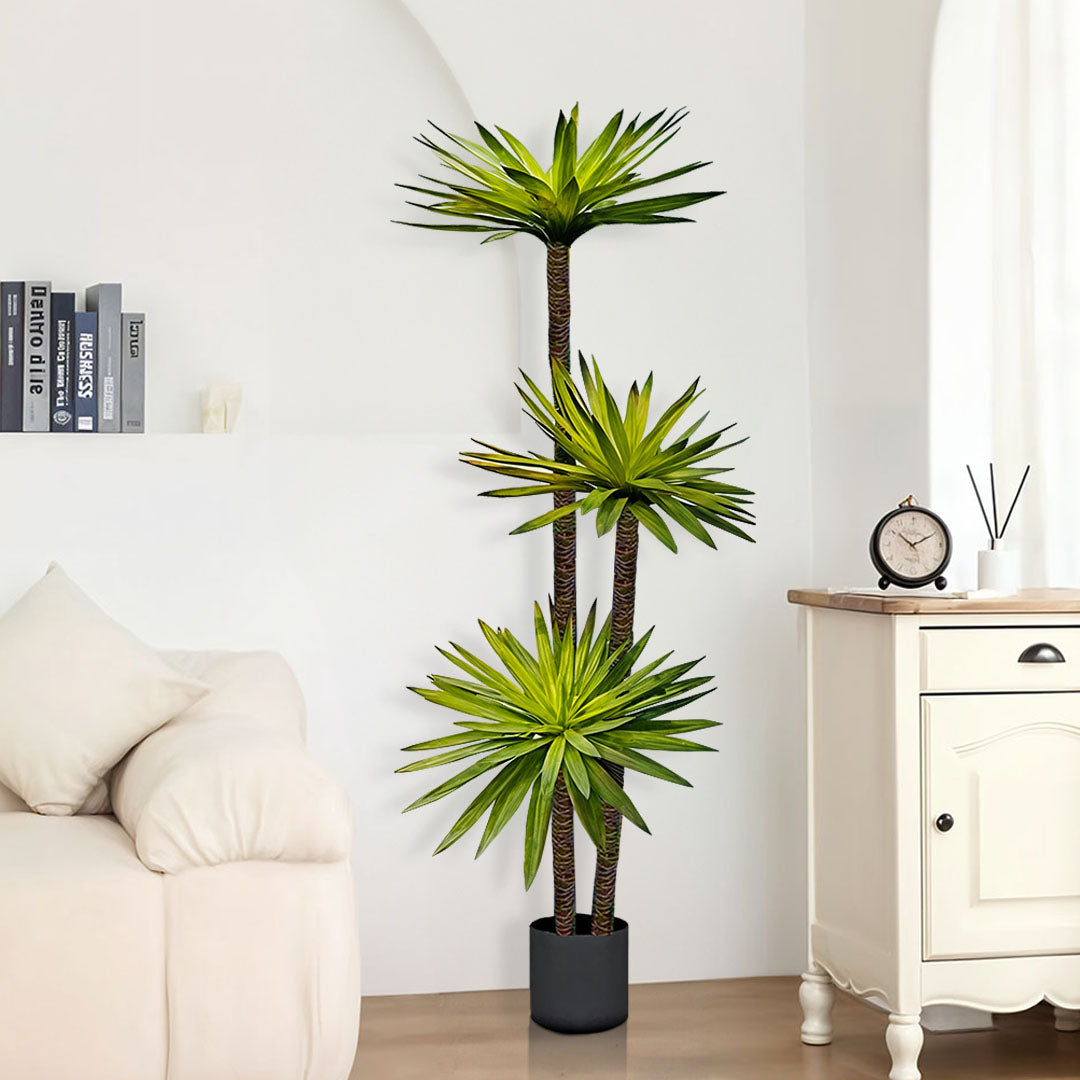 Large Artificial Yucca Tree 180cm with 3 Branches
