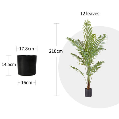 Artificial Areca Palm Tree 210cm
