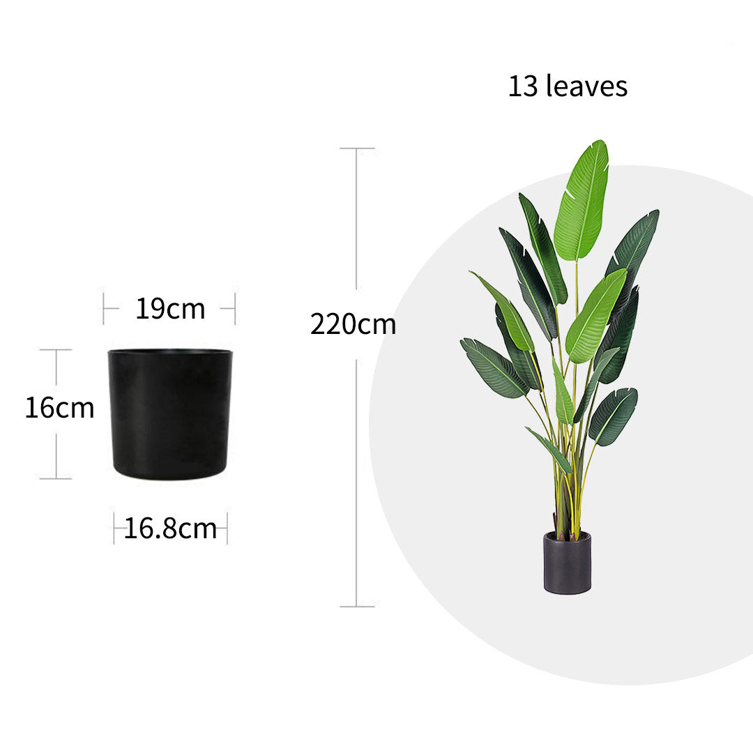 Giant Artificial Bird of Paradise Tree 220cm