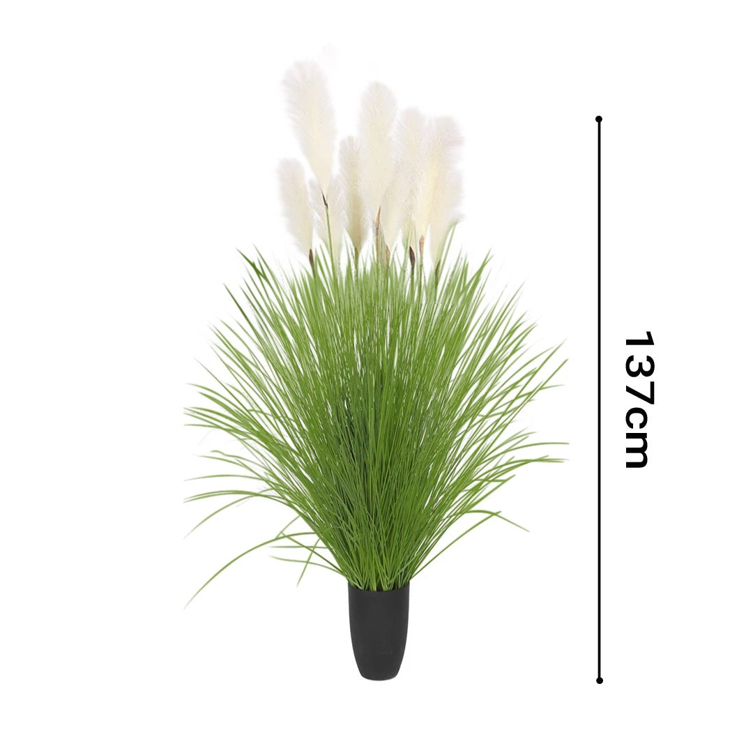 Artificial Potted Pampas Grass 137cm