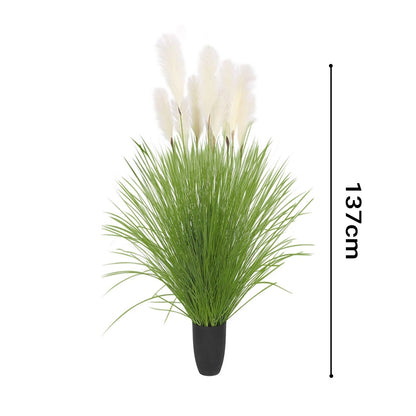 Artificial Potted Pampas Grass 137cm