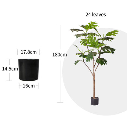 Artificial Split-Leaf Philodendron Tree 180cm