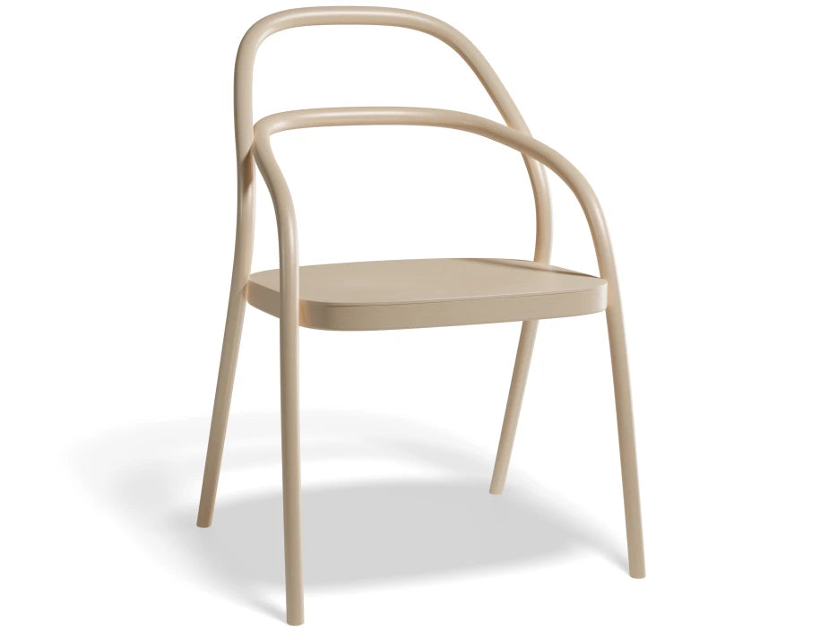 002 Chair - Natural - by TON