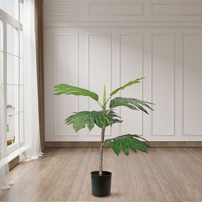 Small Artificial Split-Leaf Philodendron Plant