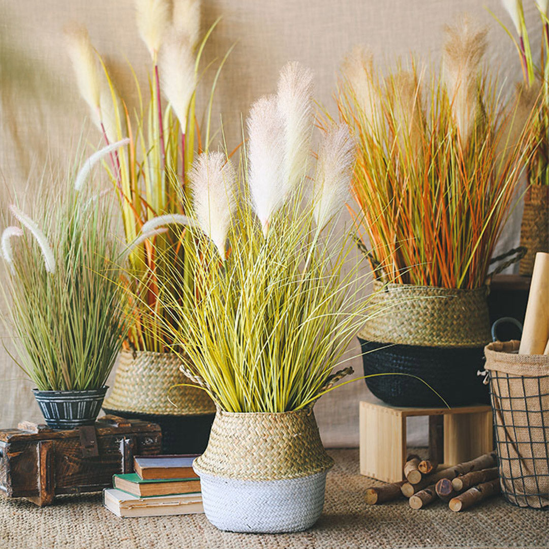 Artificial Bulrush Reed Grass Plant 137cm