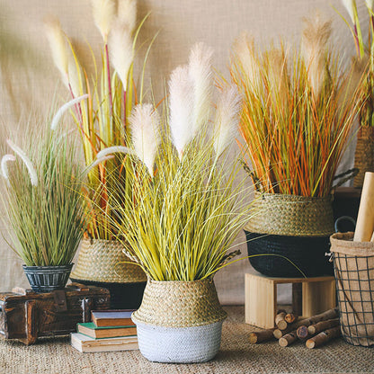 Artificial Bulrush Reed Grass Plant 137cm