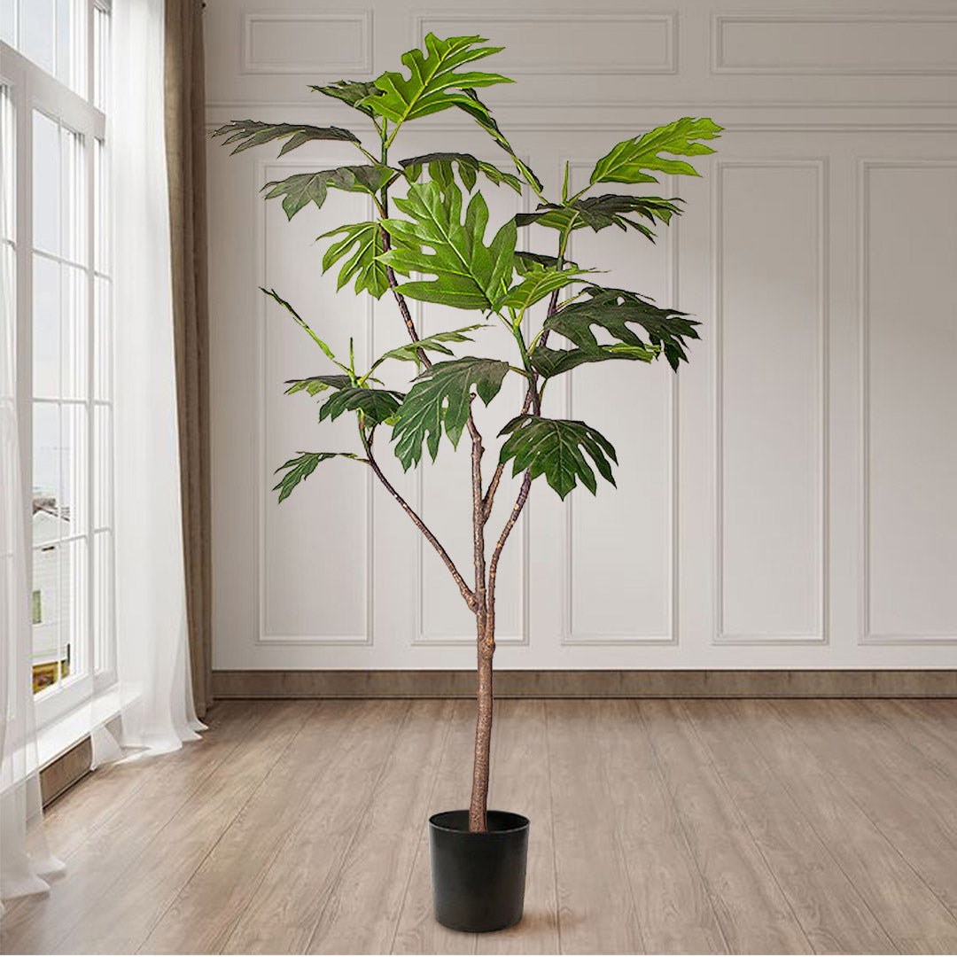 Artificial Split-Leaf Philodendron Tree 180cm