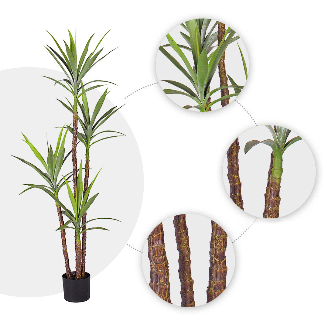 Artificial Dracaena Yucca Tree 180cm