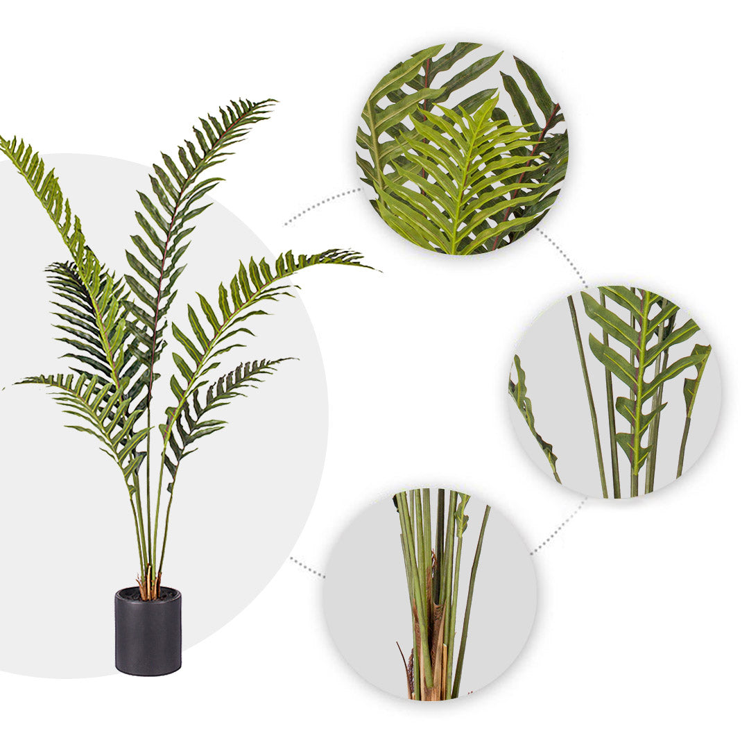Artificial Hare's Foot Fern Tree 150cm