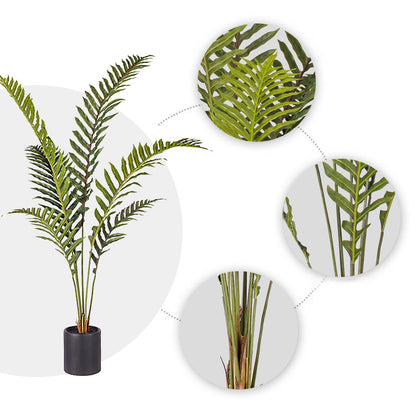 Artificial Hare's Foot Fern Tree 150cm