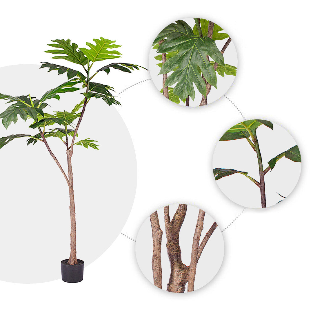 Artificial Split-Leaf Philodendron Tree 150cm