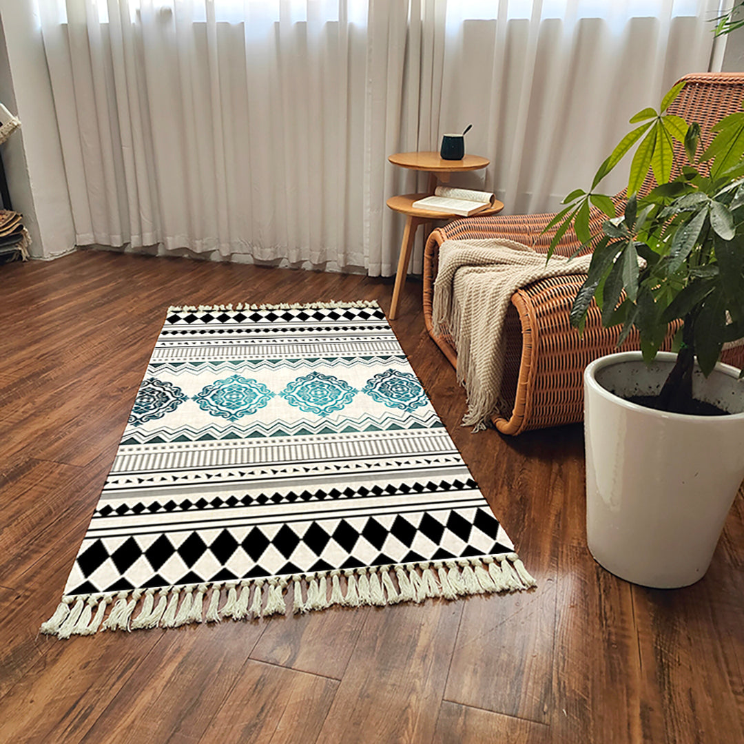 Boho Vintage Runner Rug 90x180cm