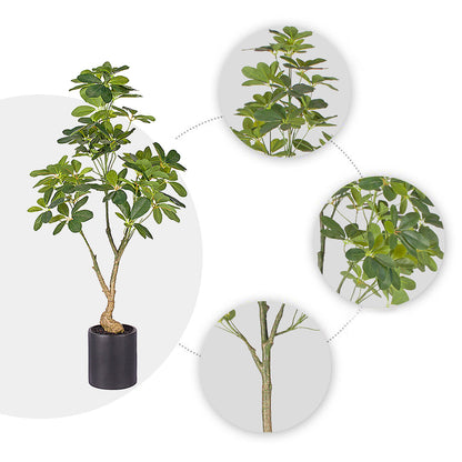 Artificial Schefflera Umbrella Tree