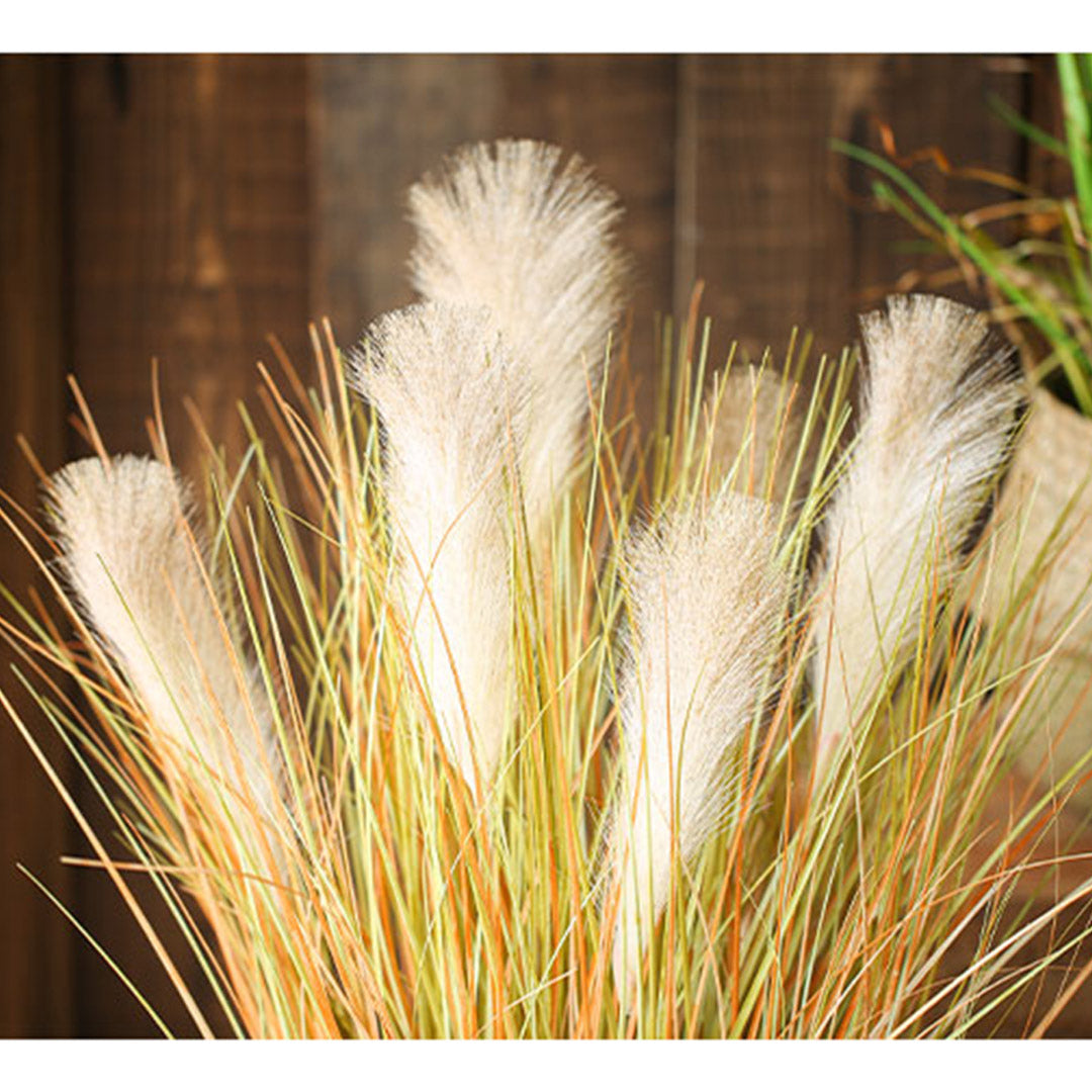 Artificial Bulrush Reed Grass Plant 137cm