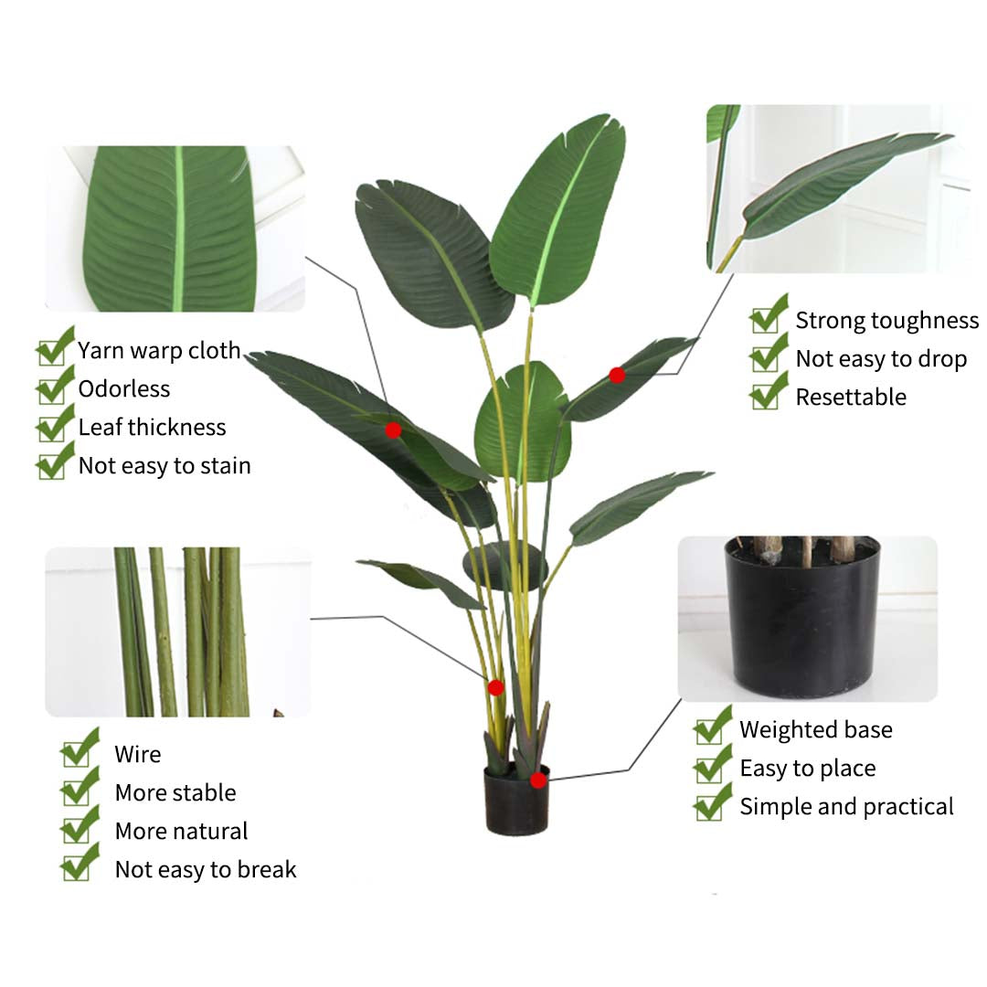Artificial Traveller Banana Plant