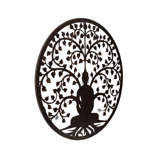 Lasercut Buddha Serenity Wall Art 80cm - Image 2