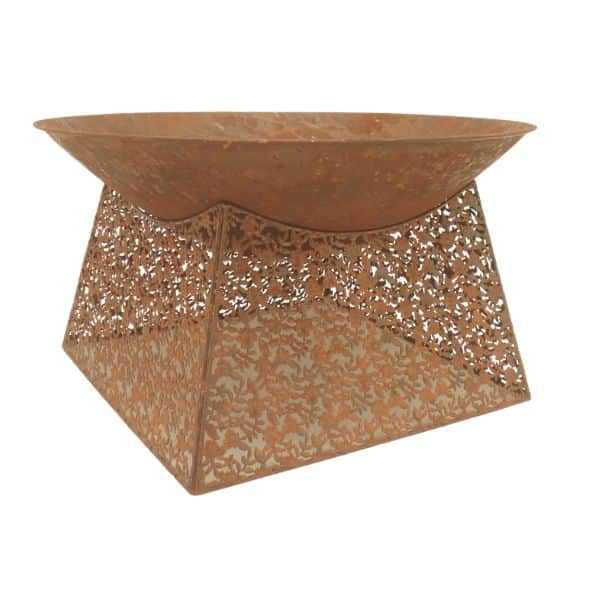 Filigree Rustic Steel Fire Pit