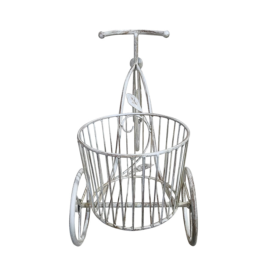 Country Garden Traingle w Basket Planter 35cm - Image 2