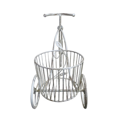 Country Garden Traingle w Basket Planter 35cm - Image 2