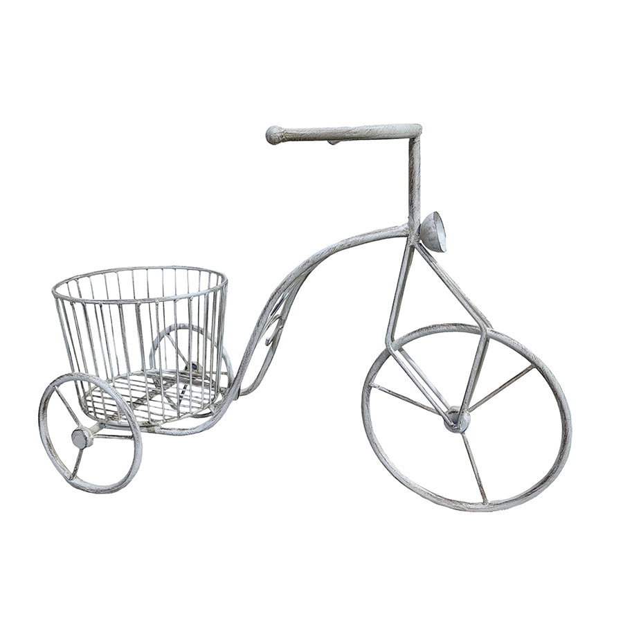 Country Garden Traingle w Basket Planter 35cm - Image 4