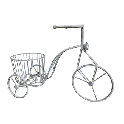 Country Garden Traingle w Basket Planter 35cm - Image 4
