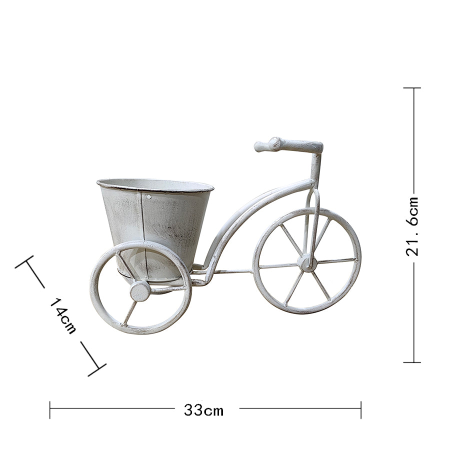 French Country Triangle w Pot Planter 21cm - Image 5