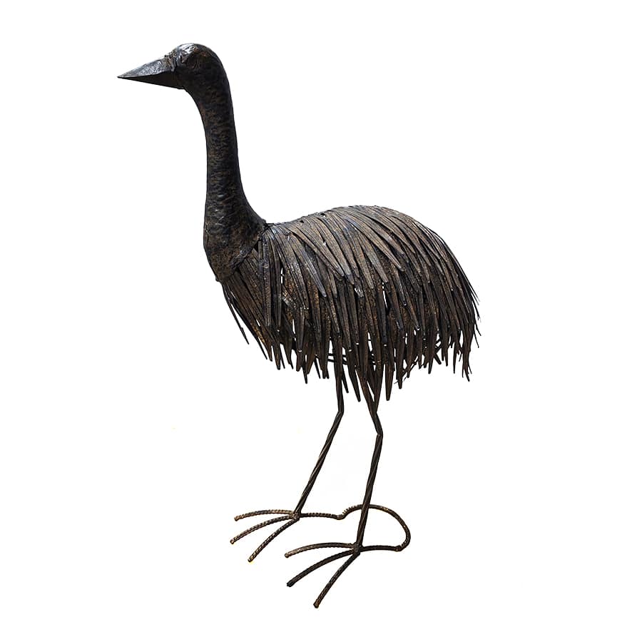 Rustic Emu Garden Statue 94cm - Image 4