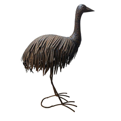 Rustic Emu Garden Statue 68cm