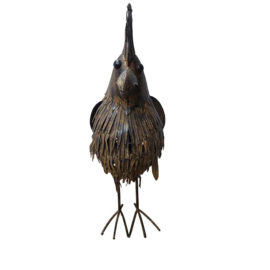 Rustic Cockatoo Garden Statue 66cm - Image 2