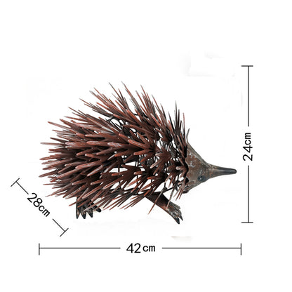 Rust Echidna Statue 16cm - Image 5