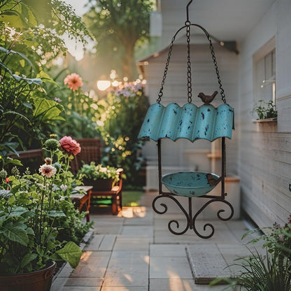Corrugated Hanging Birdfeeder 85cm - Image 2