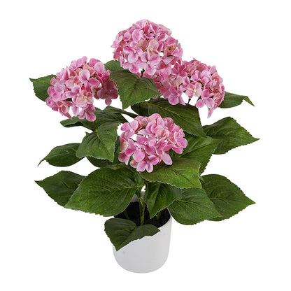 Potted Artificial Hydrangea 50cm - Image 3