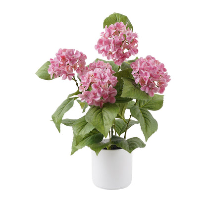 Potted Artificial Hydrangea 50cm - Image 4
