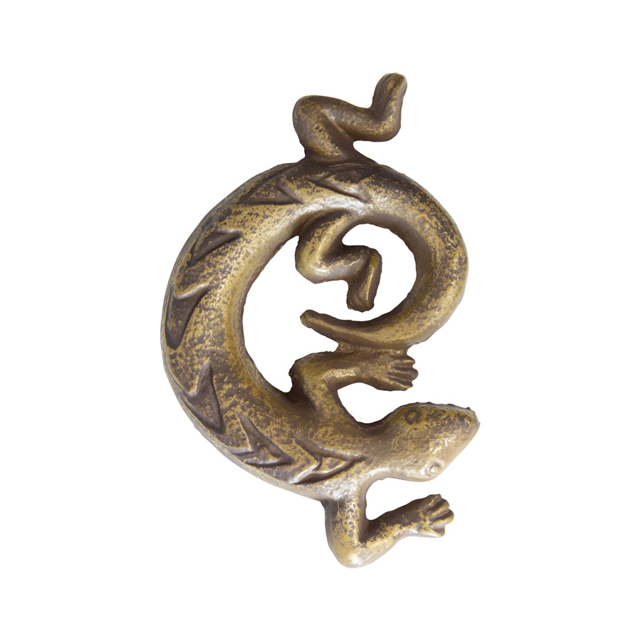 Curled Up Gecko Paperweight Decor 17cm - Image 3