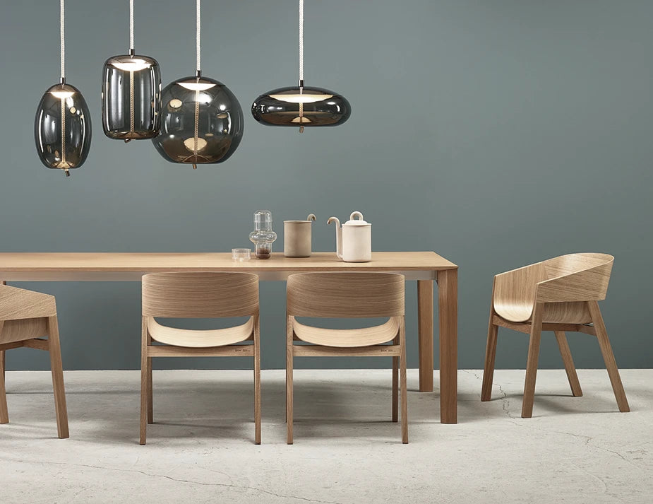 Lasu Dining Table - Natural Oak - 260cm X 110cm - by TON