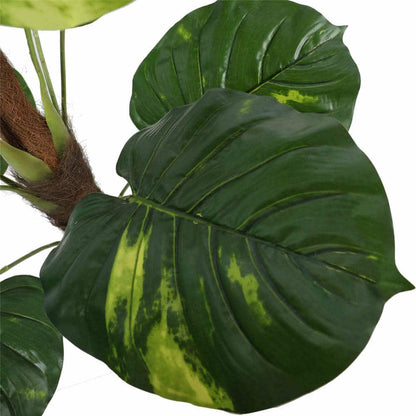 Artificial Potted Pothos Plant with Pole 100cm - Image 3
