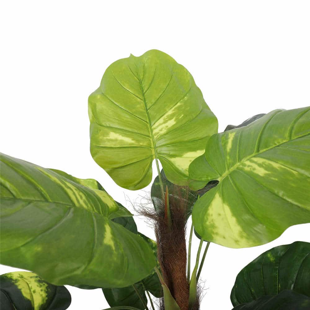Artificial Potted Pothos Plant with Pole 100cm - Image 4